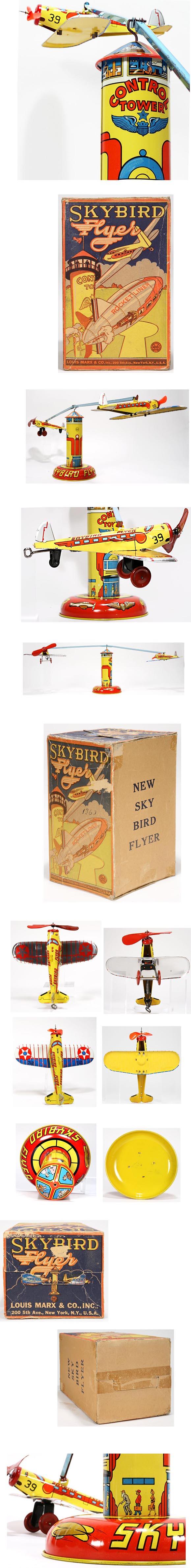 1947 Marx, New Sky Bird Flyer in Original Box